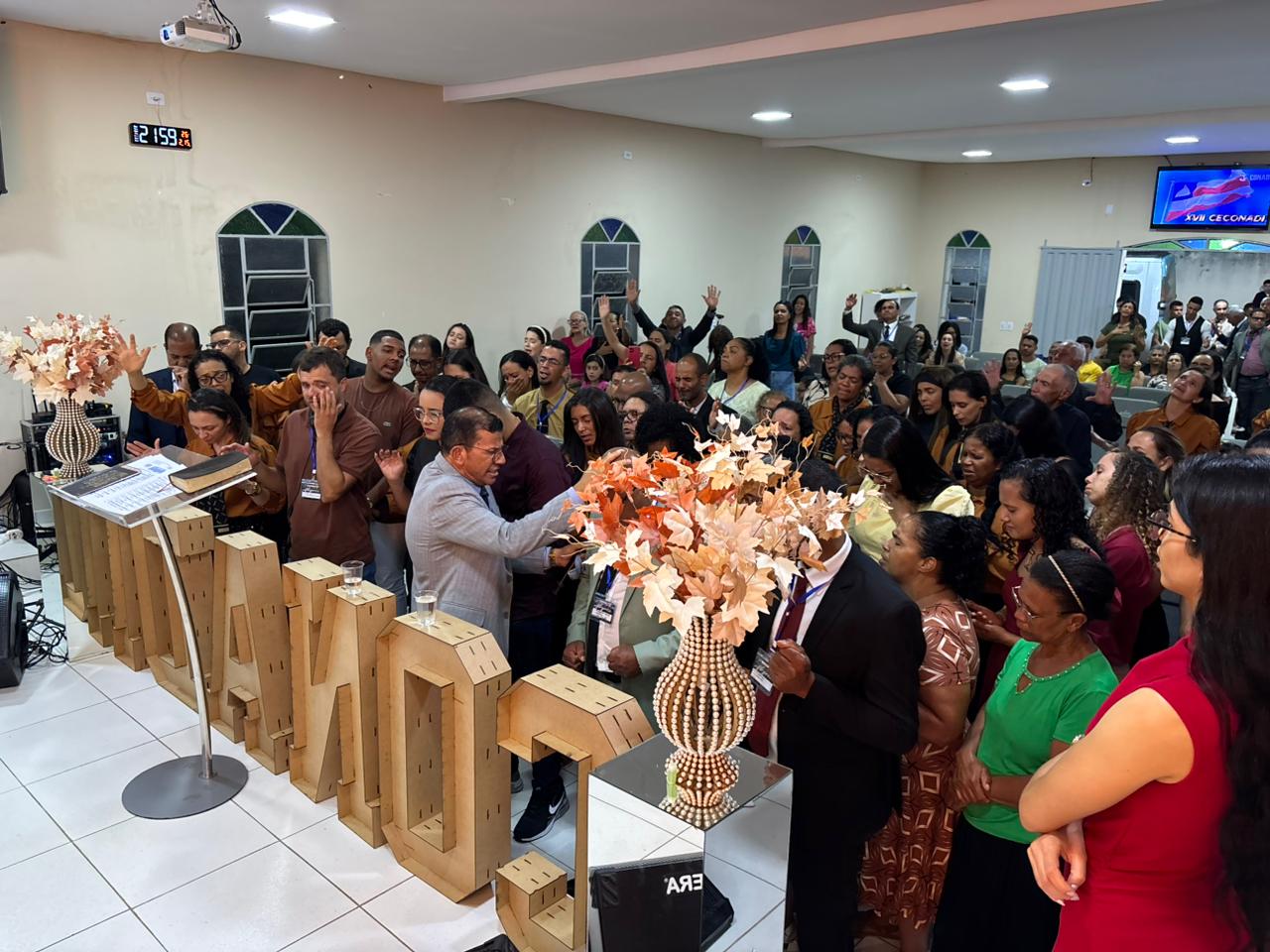CONADI-BA celebra convenção com o tema "Servindo ao Senhor com Alegria"
